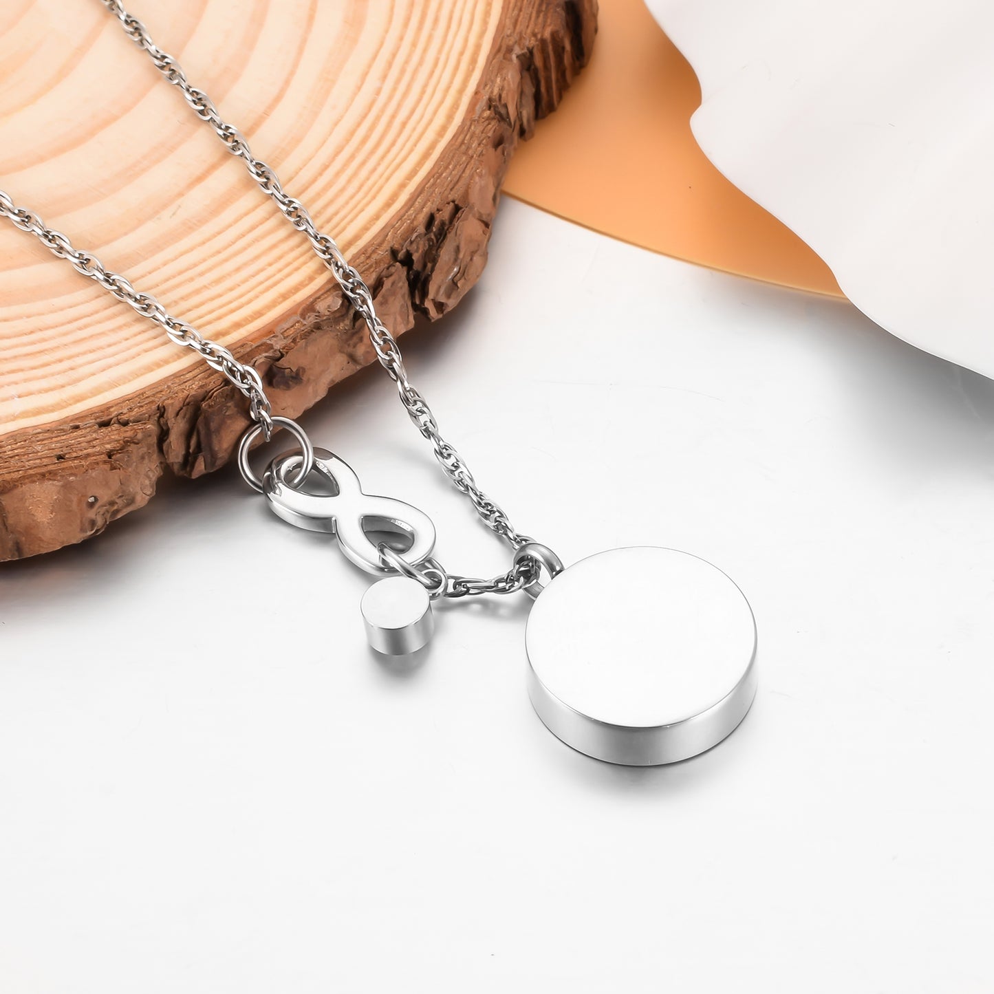 Memorial Cremation Pendant Necklace for Ashes