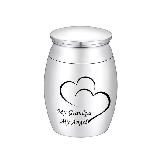 Double Heart Cremation Urnsto Hold Ashes