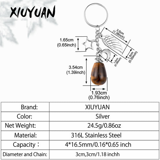 Cremation Key Rings Ashes Holder