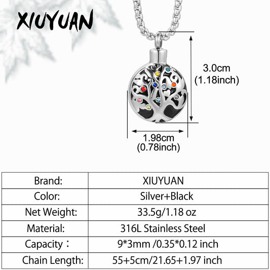 Tree of Life Cremation Necklace