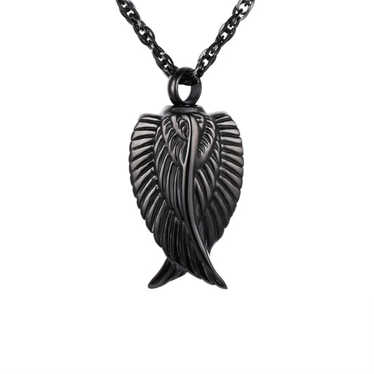 Angle Wings Pendant Jewelry to Hold Ashes