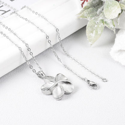 Flower Cremation Necklace Jewelry for Ashes