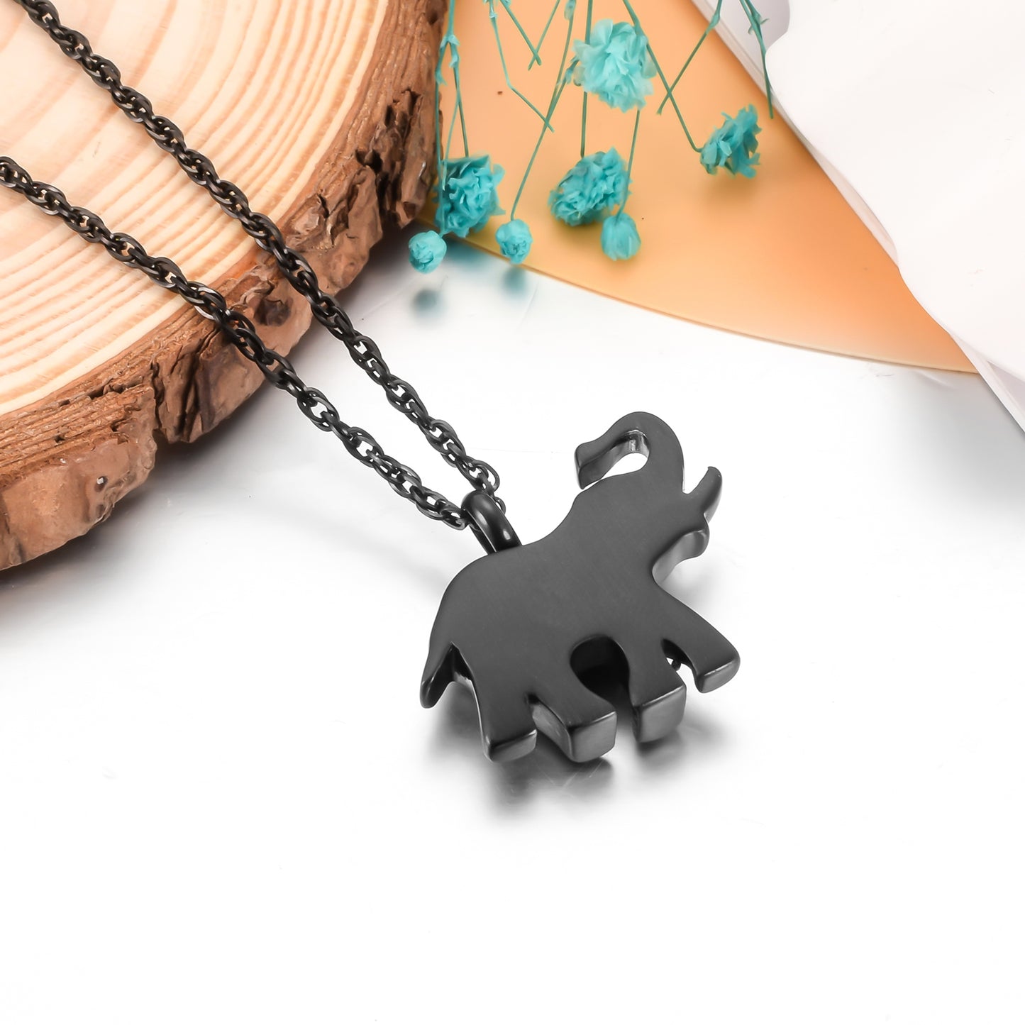 The Elephant Cremation Necklace