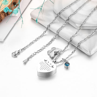 Heart Cremation Pendant for Friends