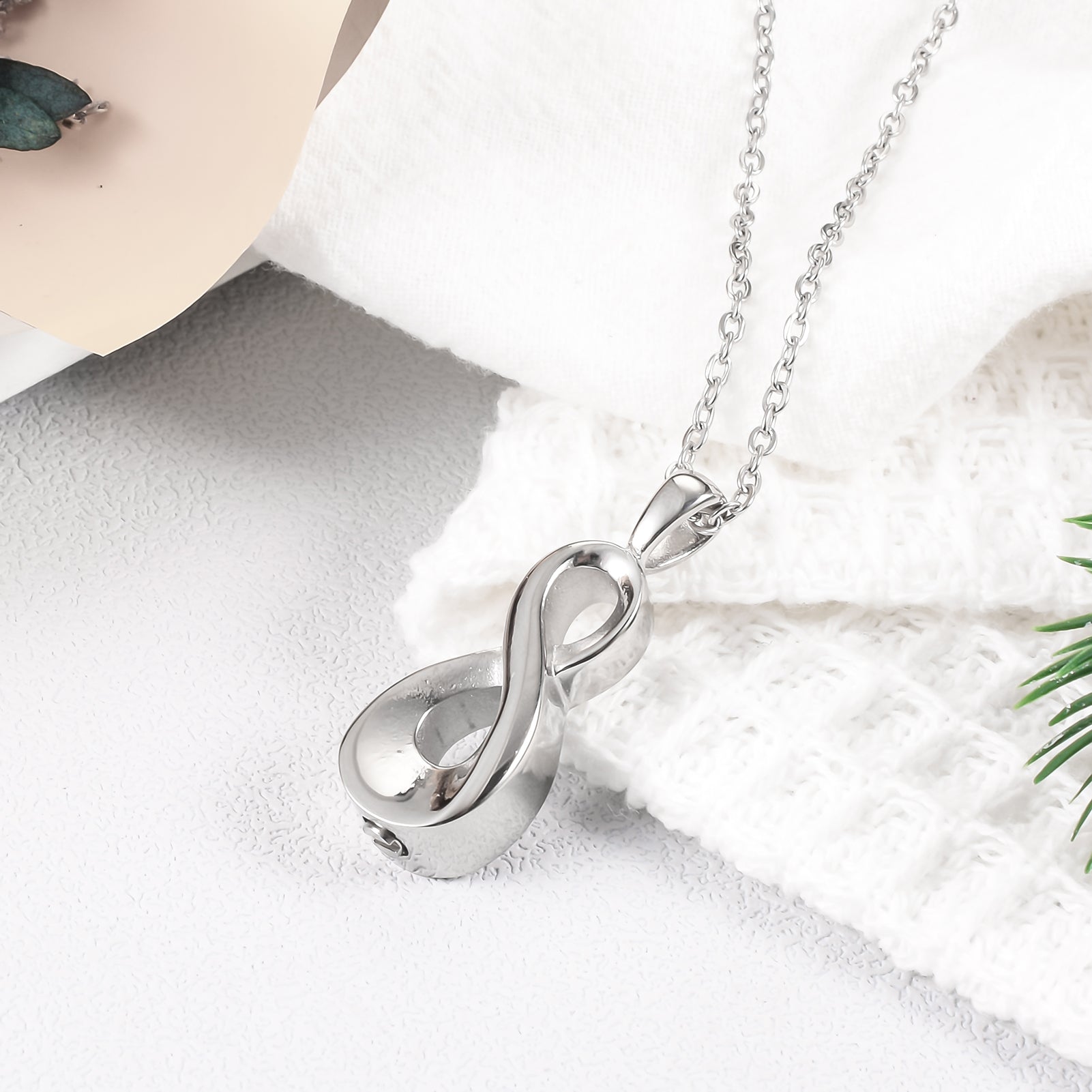 Infinite Symbol Ash Memorial Jewelry