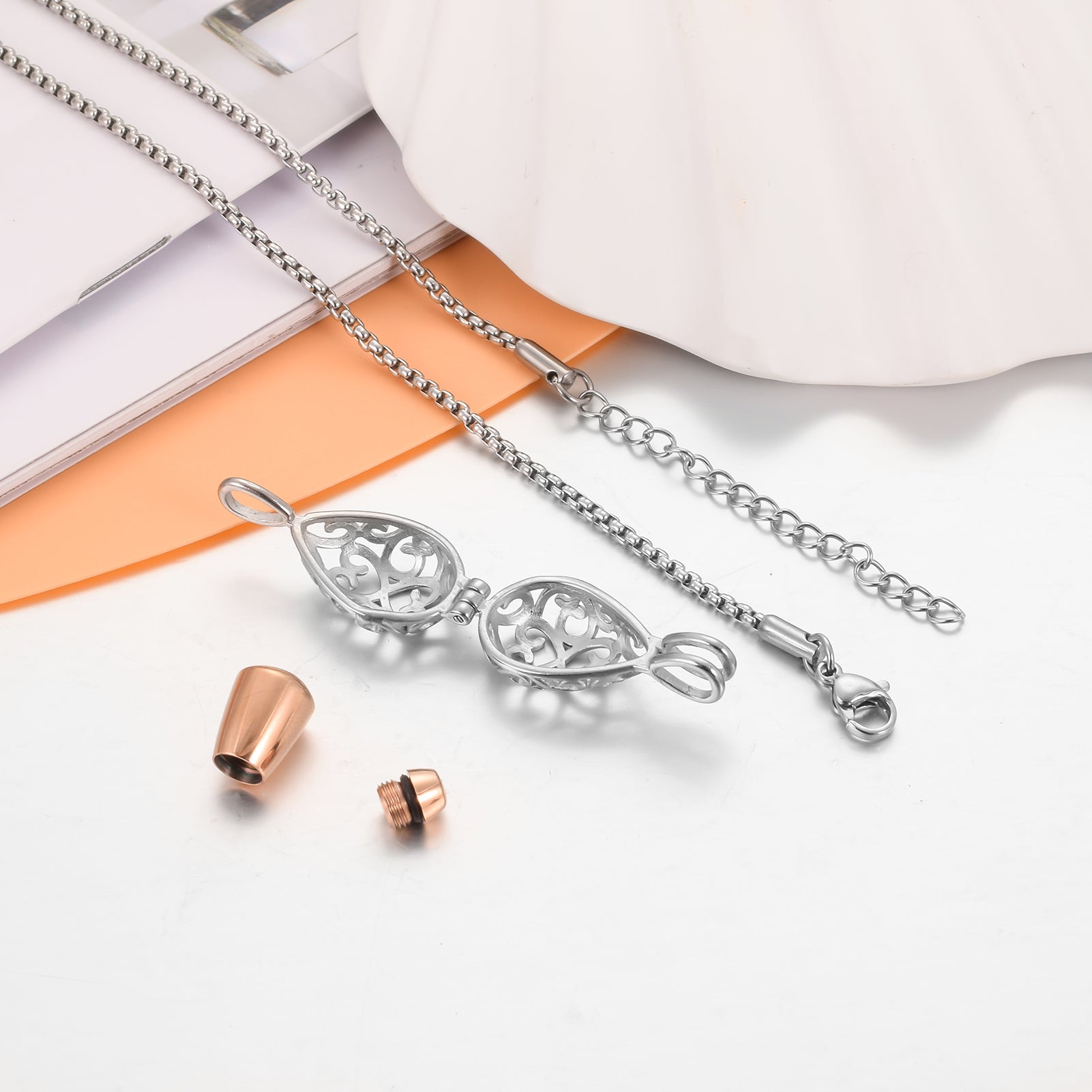 Teardrop Cremation Jewelry