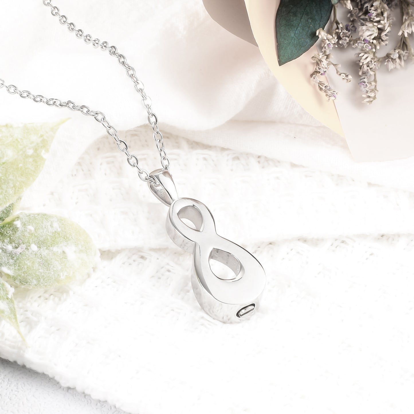 Infinite Symbol Ash Memorial Jewelry
