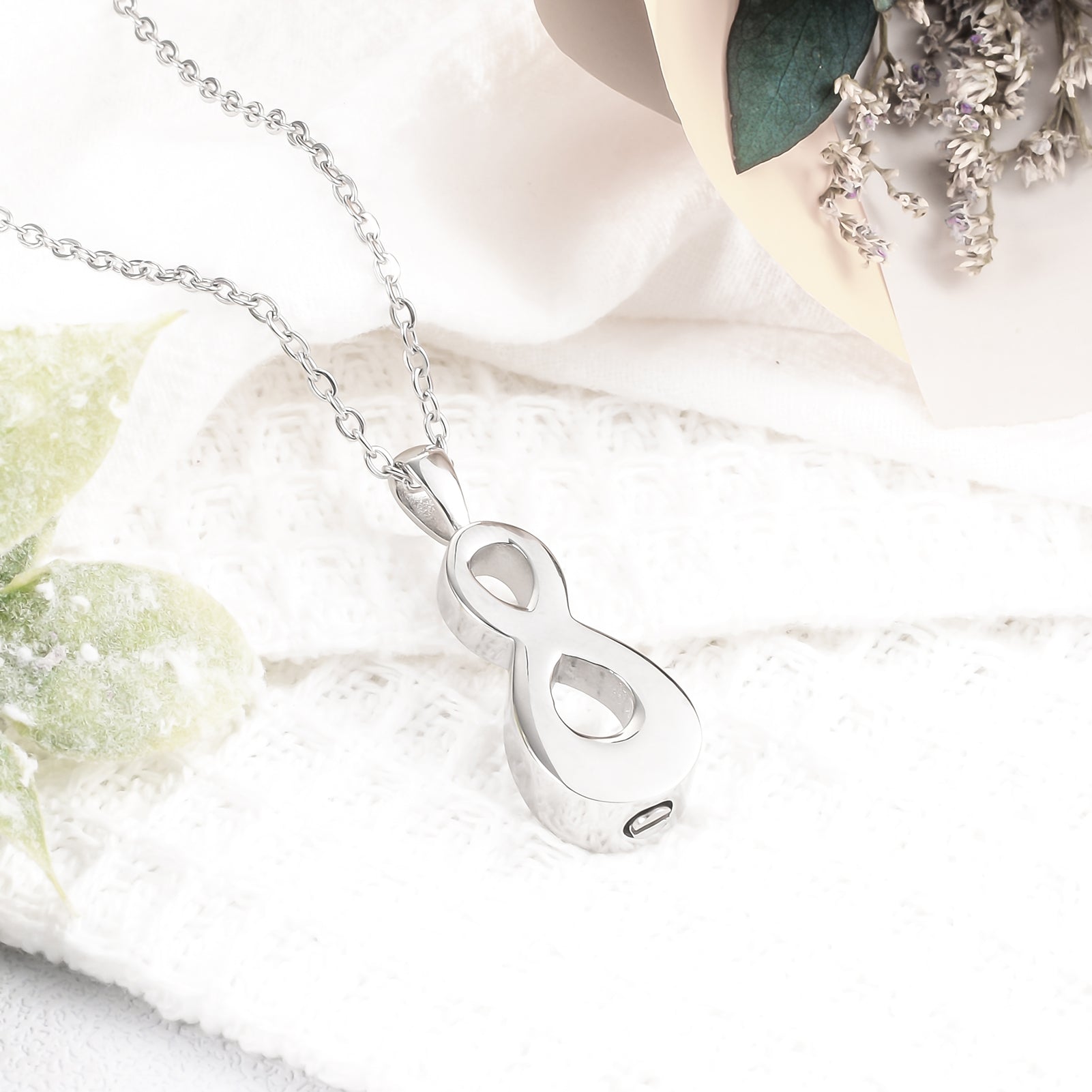 Infinite Symbol Ash Memorial Jewelry