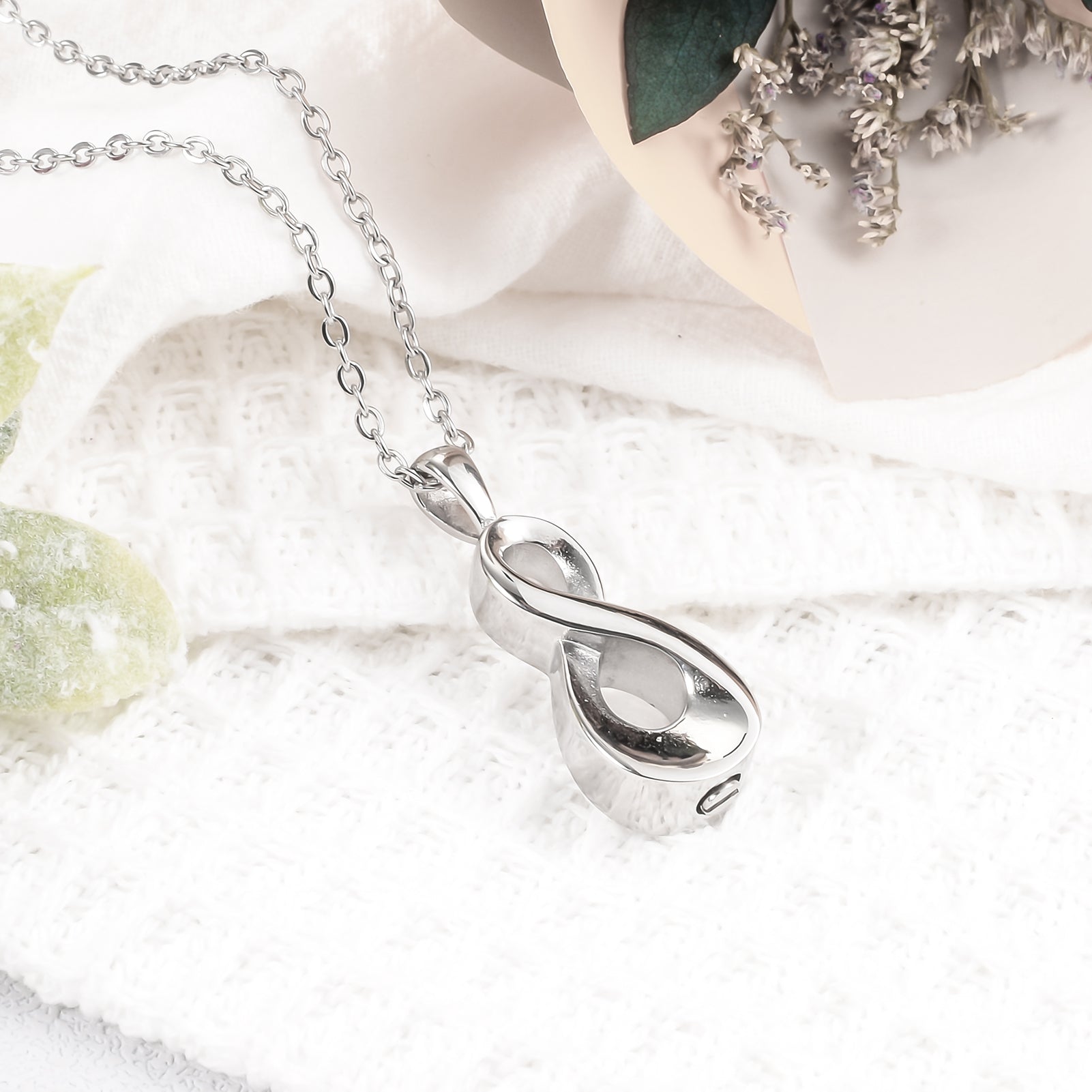 Infinite Symbol Ash Memorial Jewelry