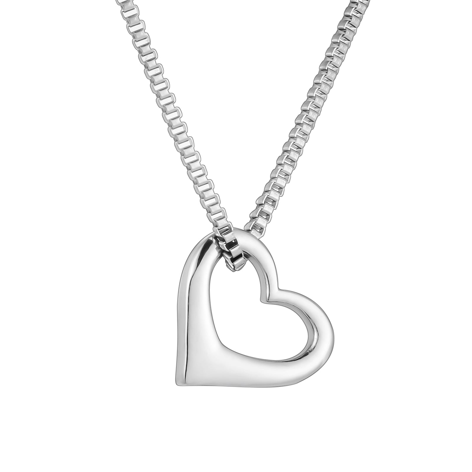 Simple Hearts Urns Necklace