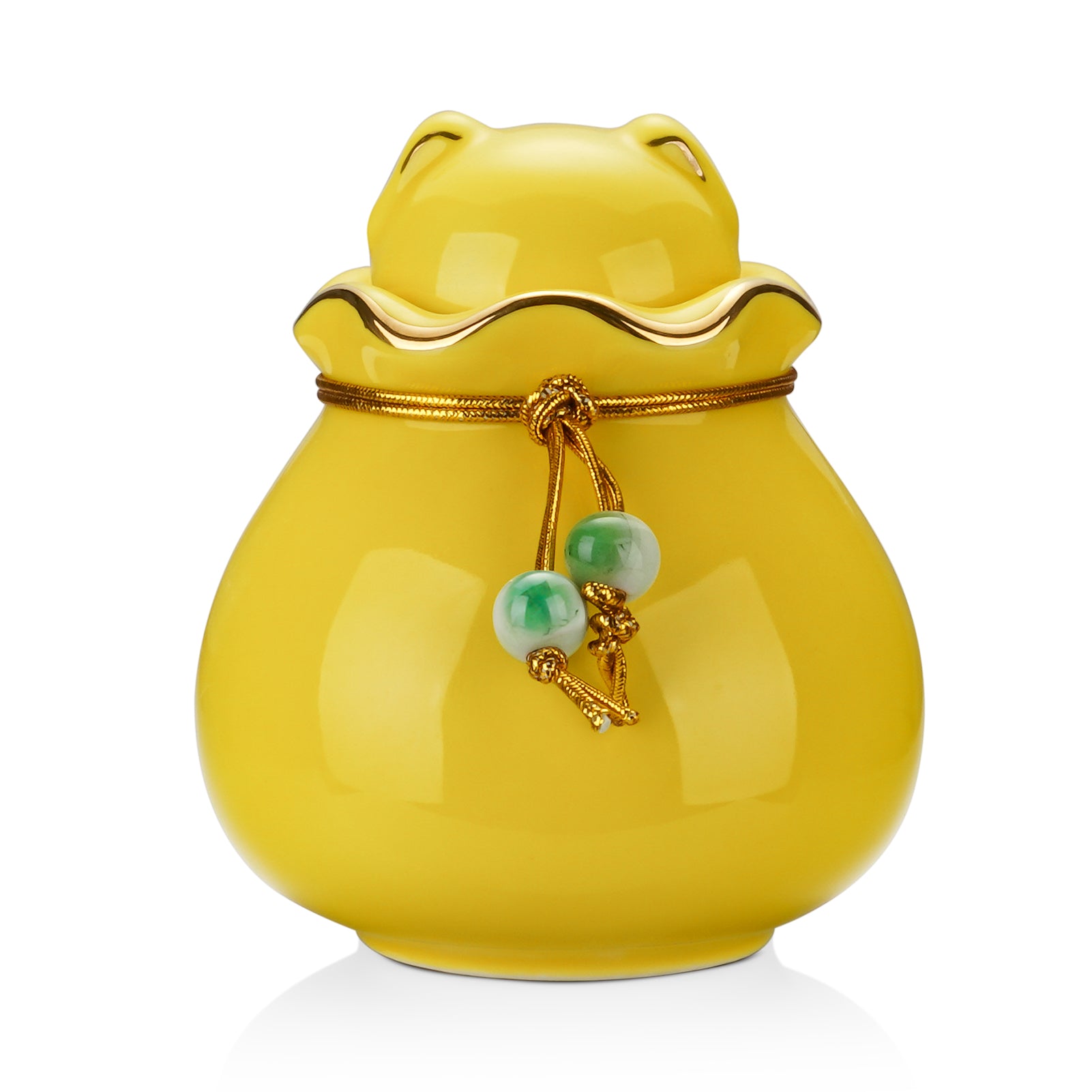 Ceramic Pet Memorial Urn for Cat or Dog