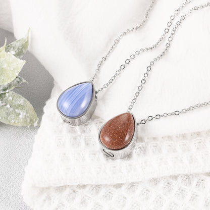 Natural Stone Ashes Locket