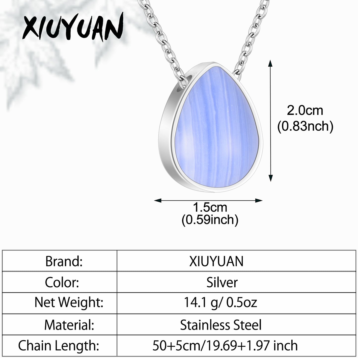 Natural Stone Ashes Locket