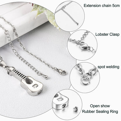 Guitar Urns Jewelry Ashes Holder