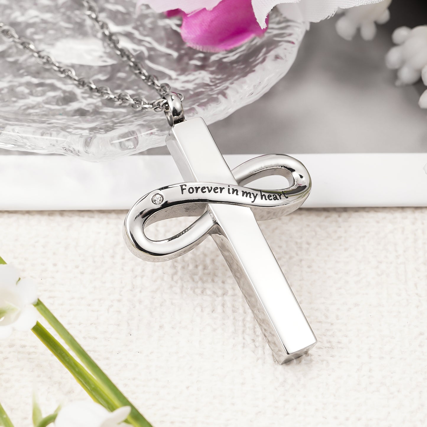 Memorial urn necklace, Custom Urn Jewelry