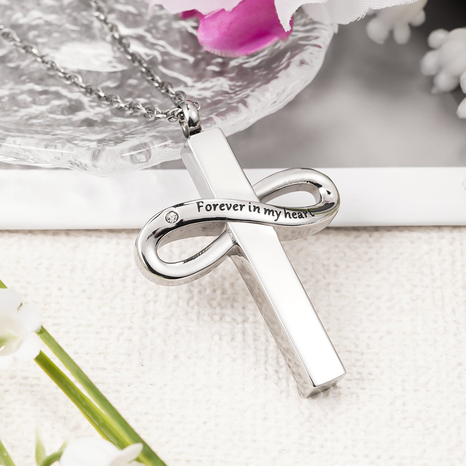 Memorial urn necklace, Custom Urn Jewelry