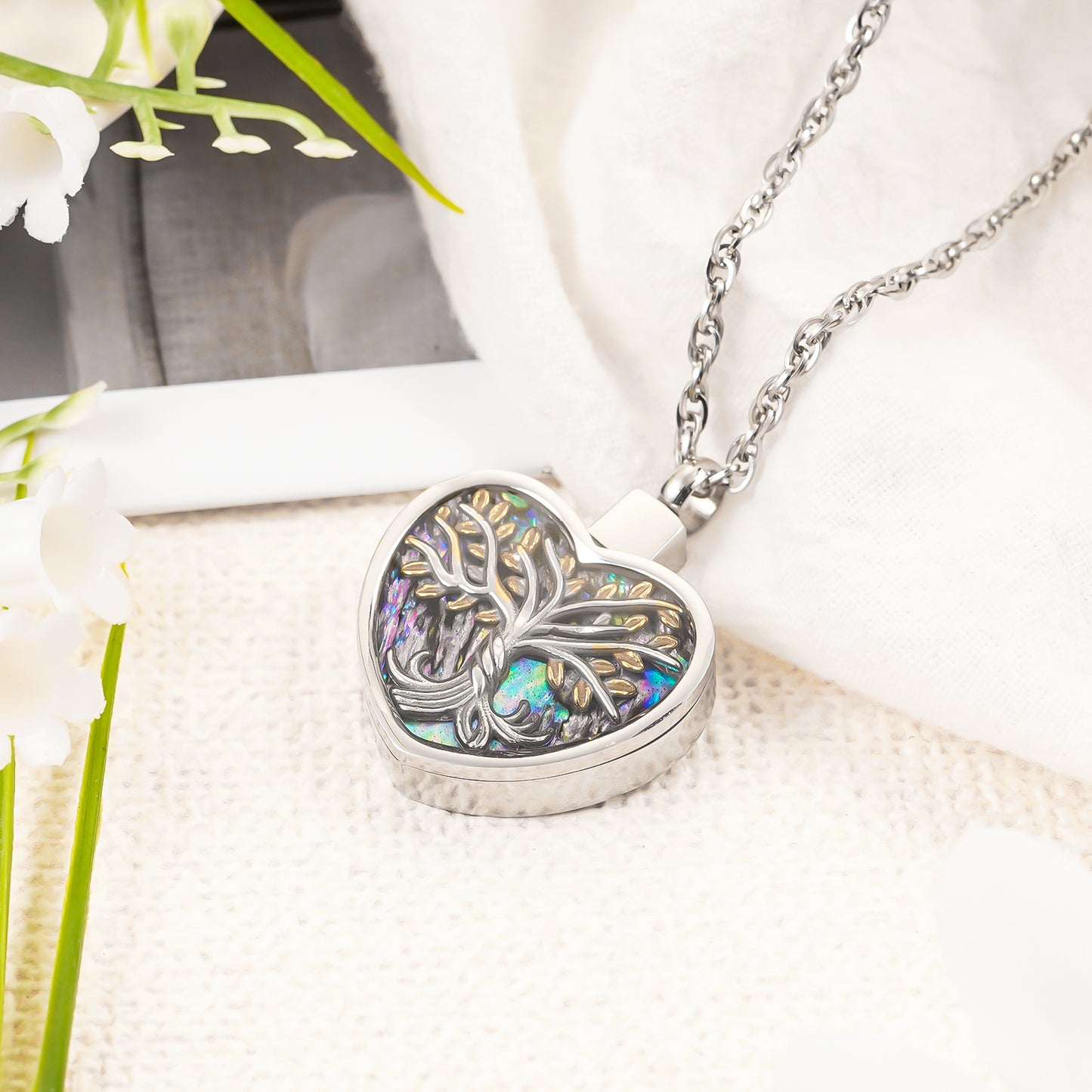 life tree cremation pendant for ashes