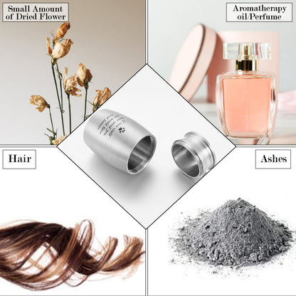 Aluminum Pet Memorial Urns with 'If Love Could Have Saved You' Engraving