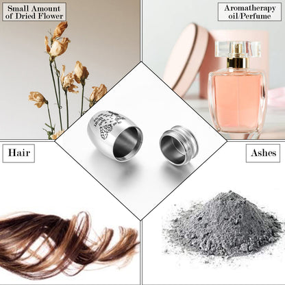 Sentimental Memorial Urn: Girl & Bird-Heart Design