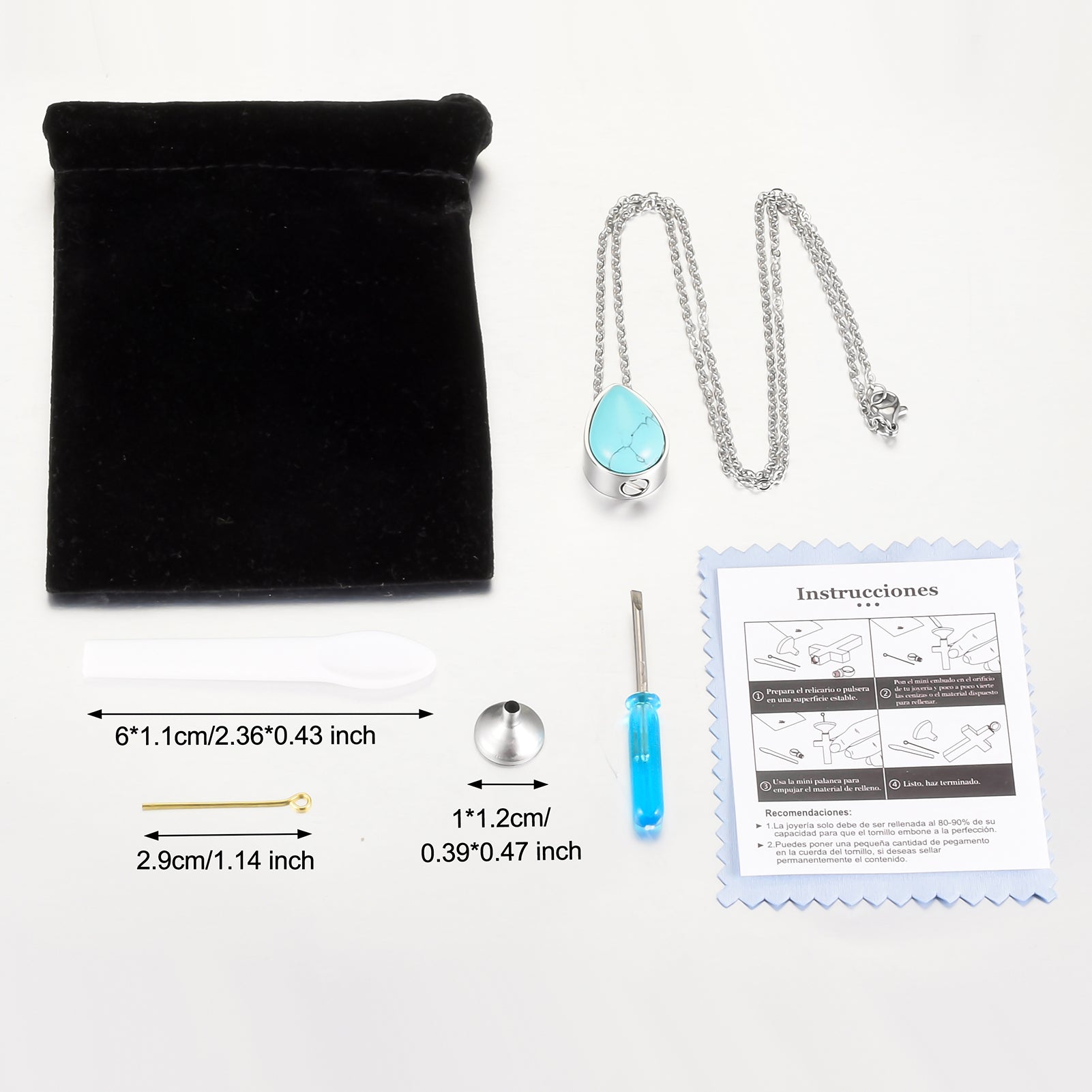 Natural Stone Ashes Locket