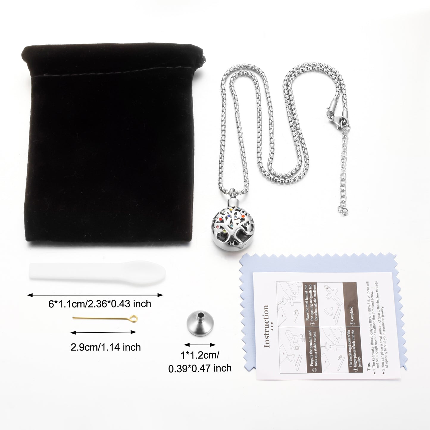 Tree of Life Cremation Necklace