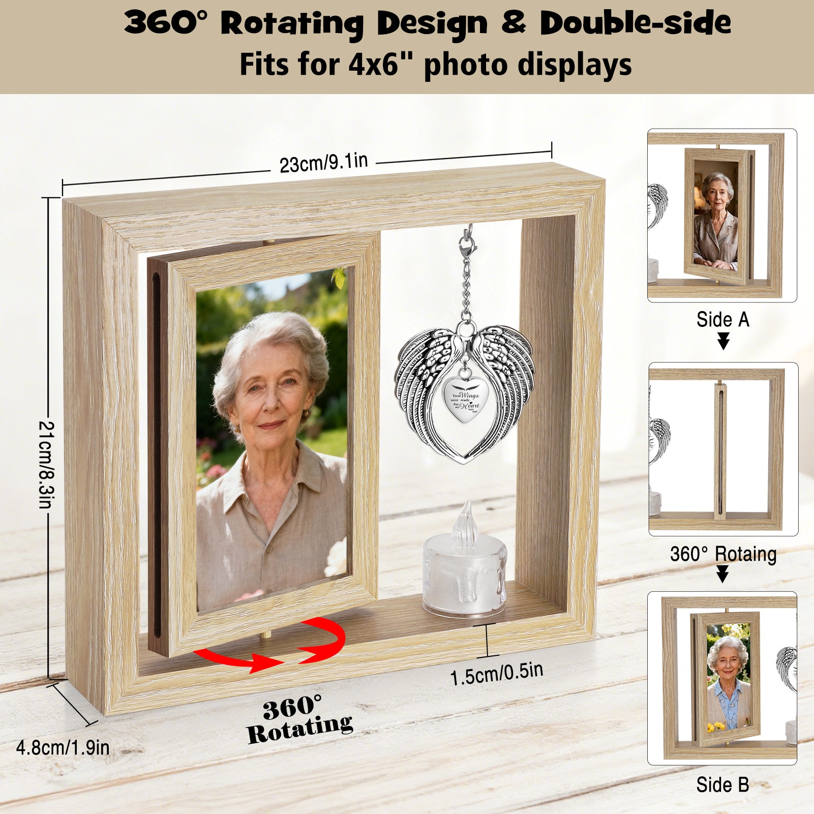 Sympathy Gifts Memorial Picture Frame for Loss of Loved One