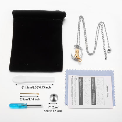 Cat Cremation Jewelry for Pets