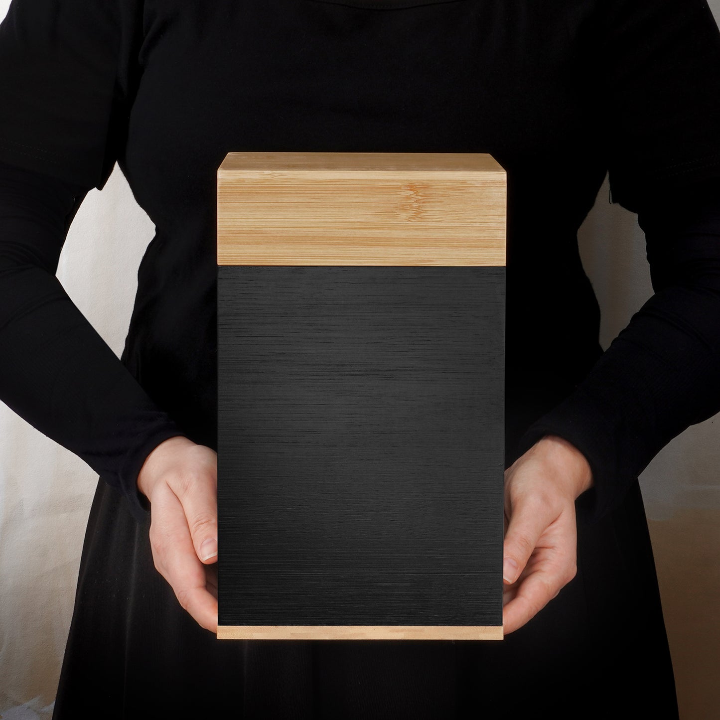 Large Cremation Wood Urn for Ashes