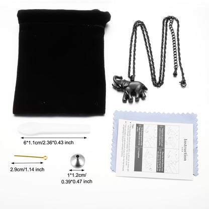 The Elephant Cremation Necklace