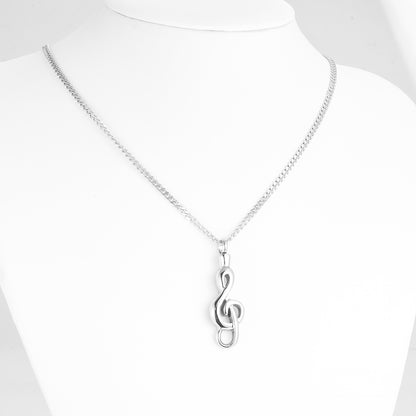 Music Note Urn Necklace