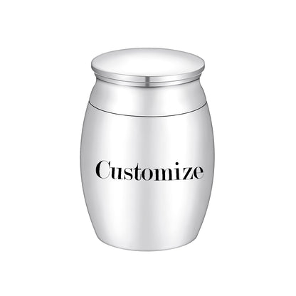 Memorial Urn with Butterfly Design & 'My Mind Still Talks to You' Inscription