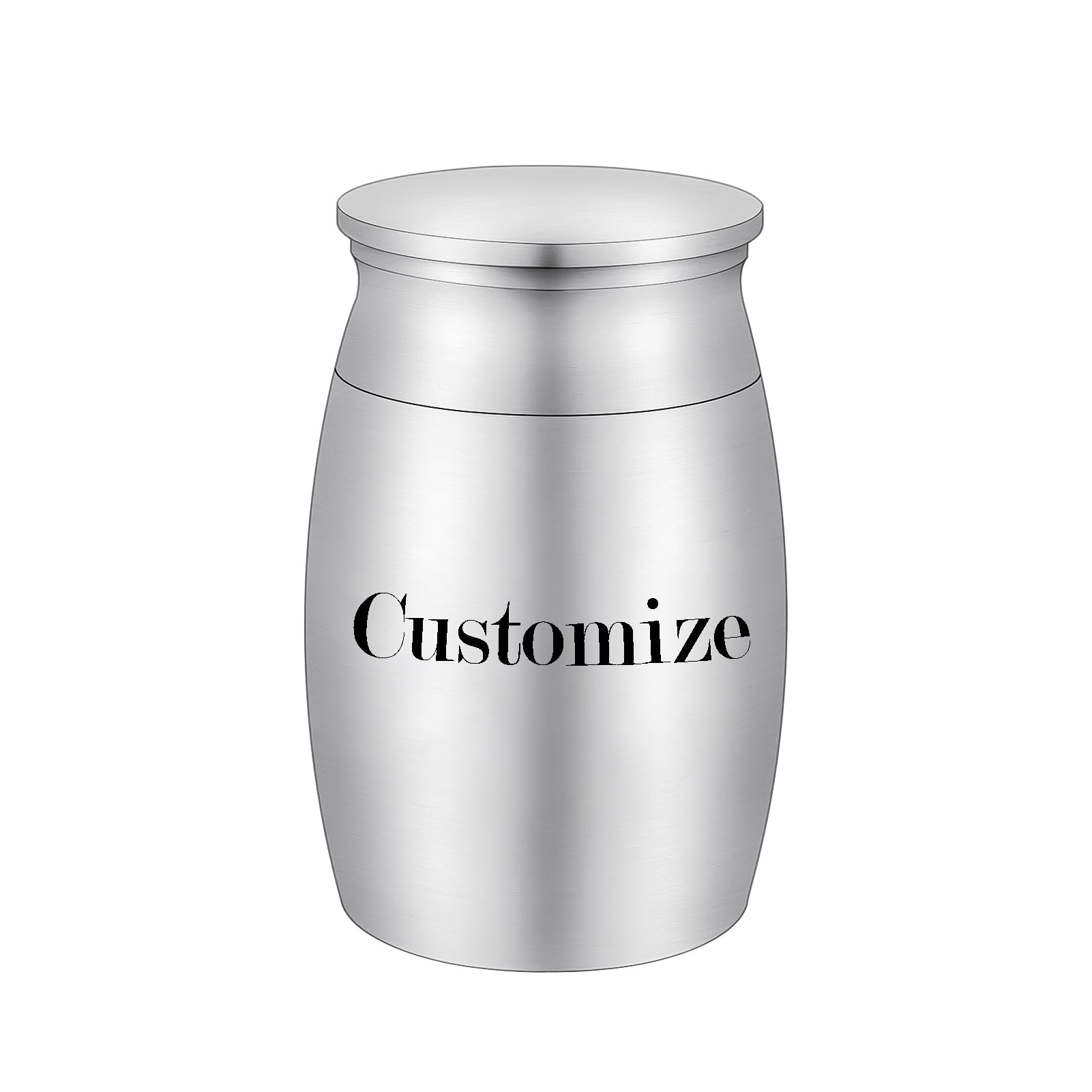 Aluminum Pet Memorial Urns with 'If Love Could Have Saved You' Engraving