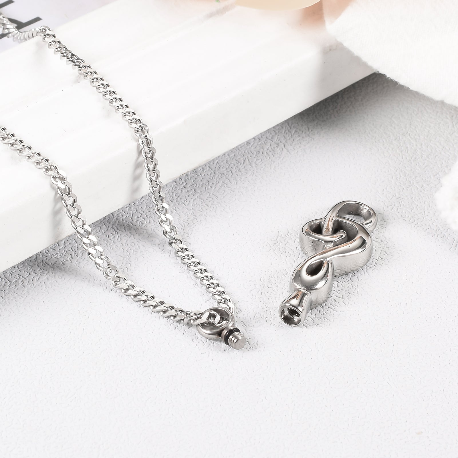 Music Note Urn Necklace