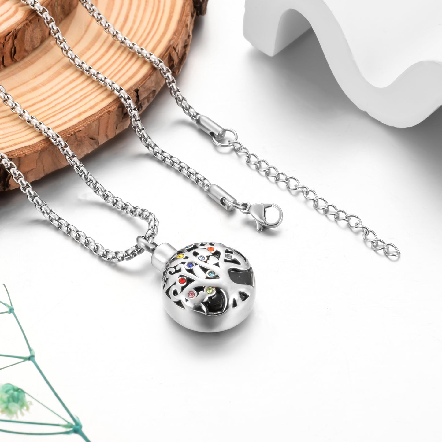 Tree of Life Cremation Necklace