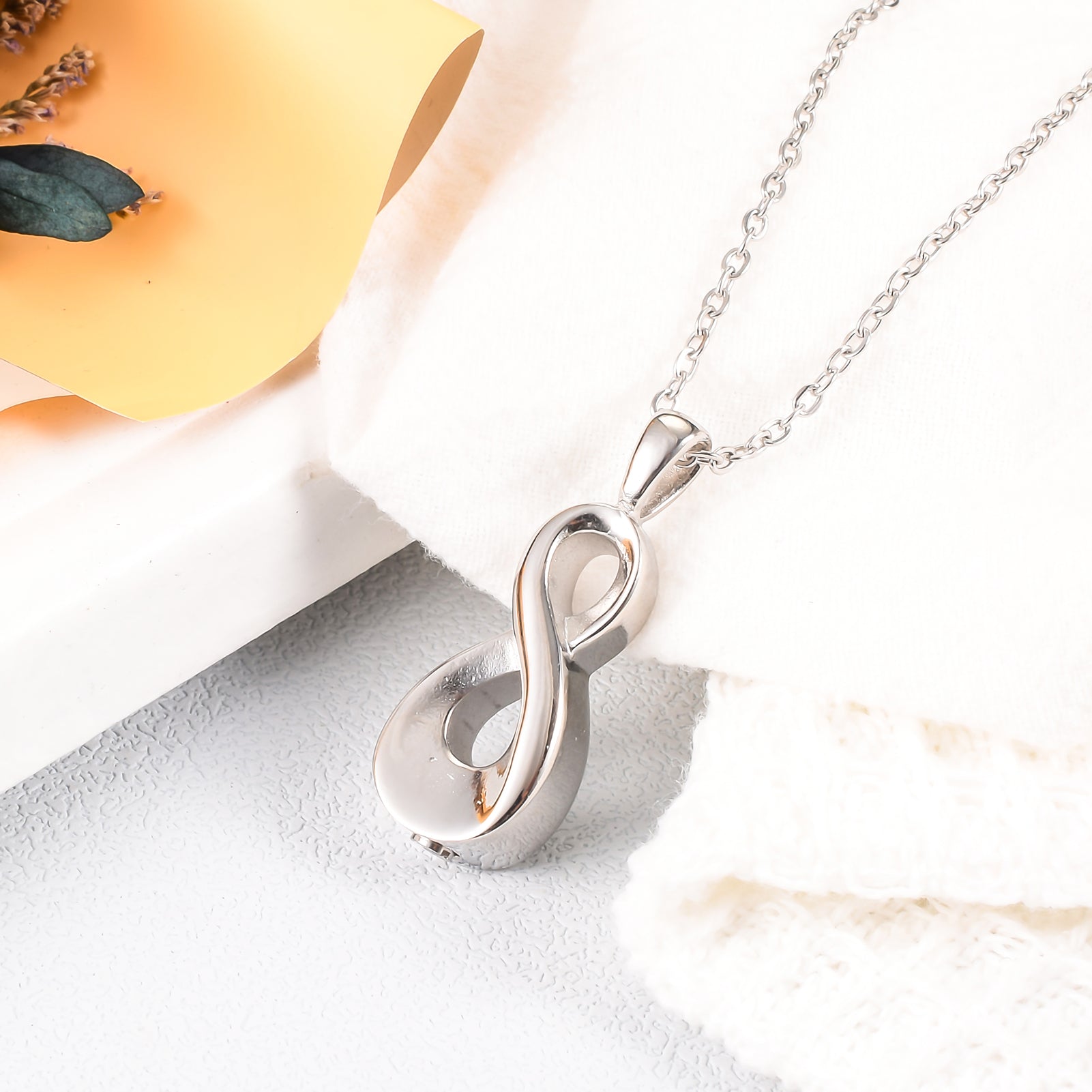 Infinite Symbol Ash Memorial Jewelry