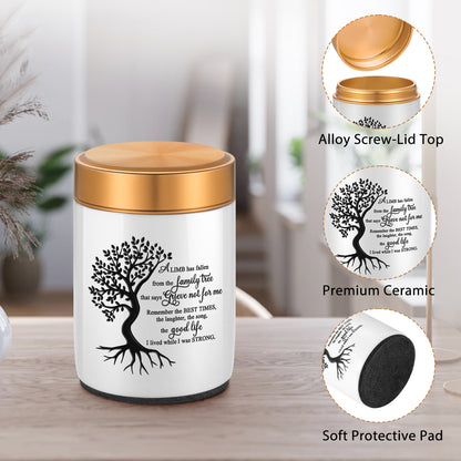 2.68 Inches Small Ceramic Cremation Urns for Human Ashes