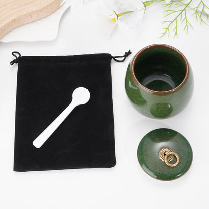 Ceramic Small Keepsake Urn for Human Ashes