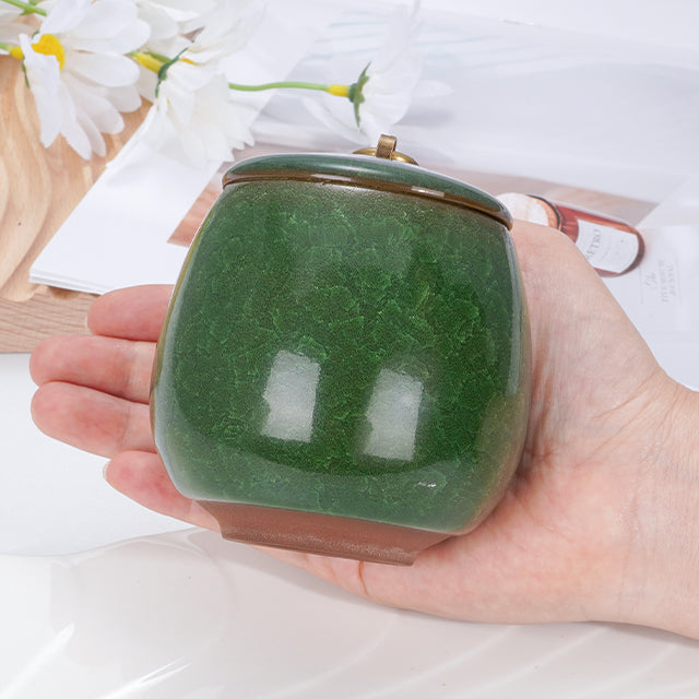 Ceramic Small Keepsake Urn for Human Ashes