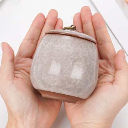 Ceramic Small Keepsake Urn for Human Ashes