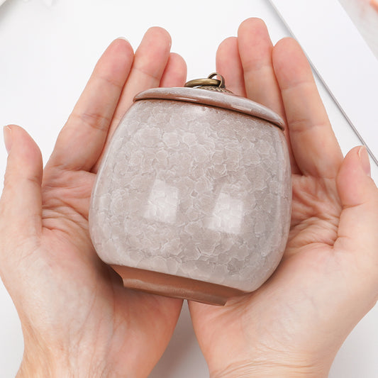 Ceramic Small Keepsake Urn for Human Ashes