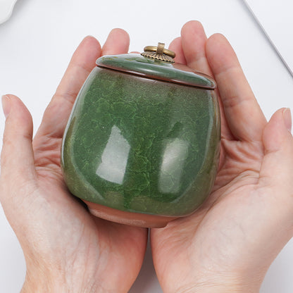 Ceramic Small Keepsake Urn for Human Ashes