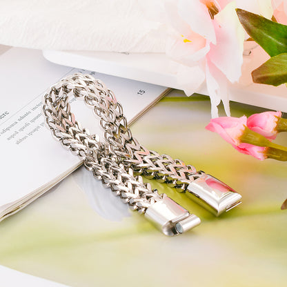 Personalized Cremation Jewelry for Human Ashes • Urn Bracelet for Ashes • Cremation Bracelet