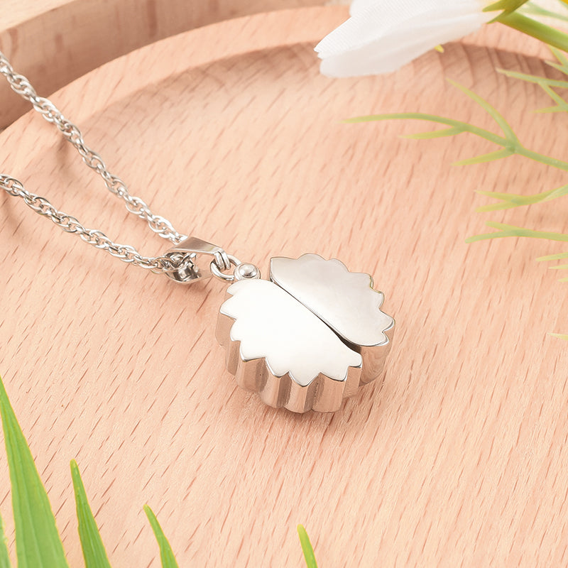 sunflower lock pendant for cremation