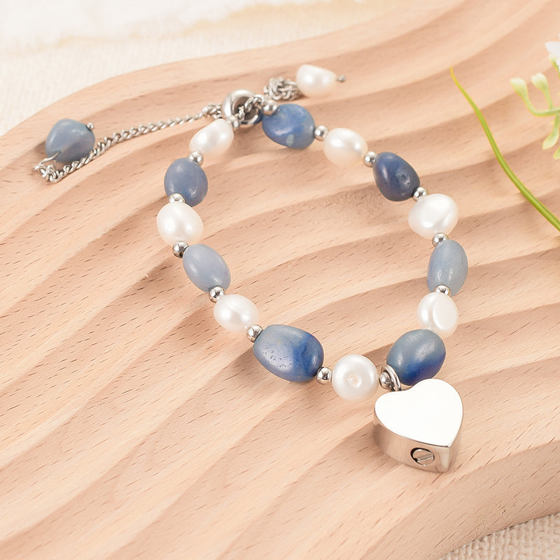 Stunning cremation bracelet for keeping memory