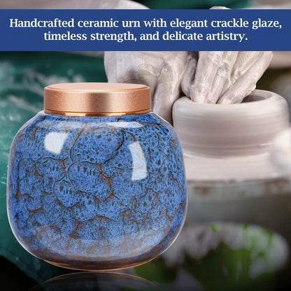 Ceramic Urn for Ashes Keepsake