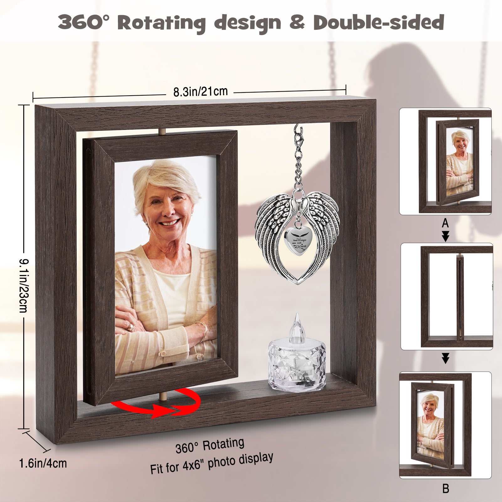 Sympathy Gifts Memorial Picture Frame for Loss of Loved One