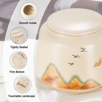 3.15 Inches Ceramic Cremation Urns
