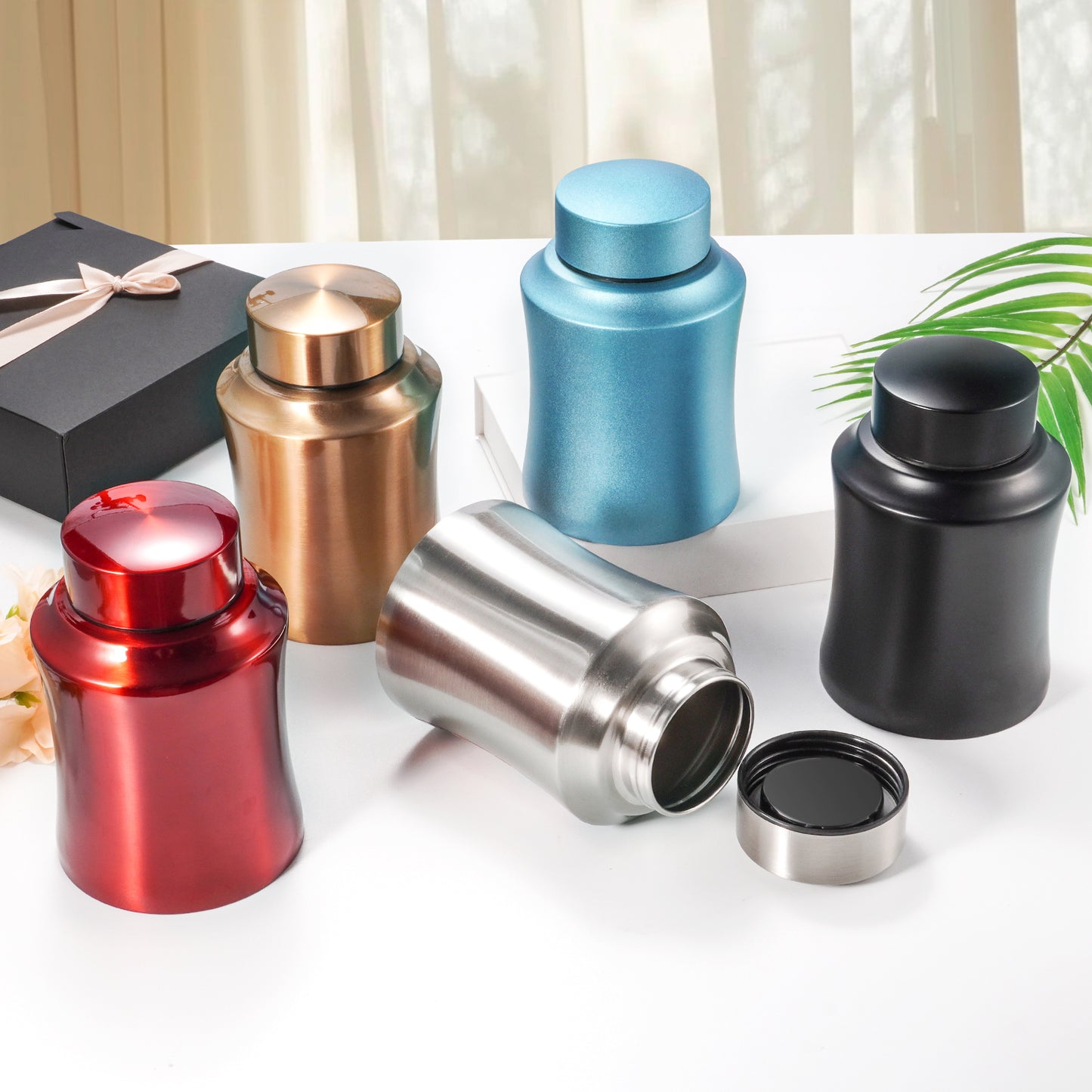 Stainless Steel Photo Customized Urn