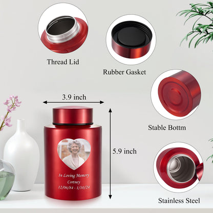 Photo Customized Stainless Steel Urn