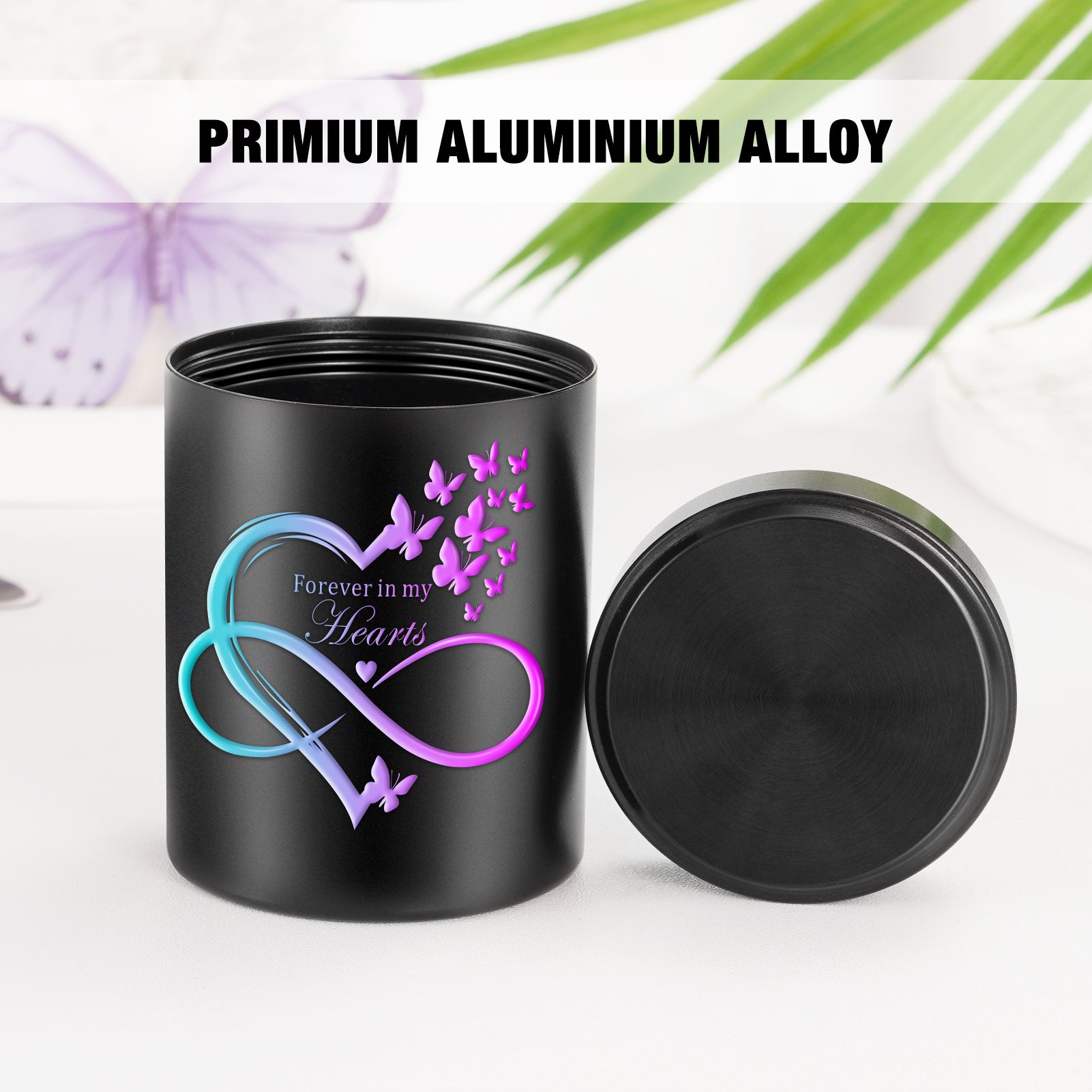 2.6 inch Aluminum Urn for Ashes